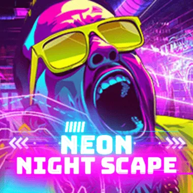 Neon Night Scape game tile
