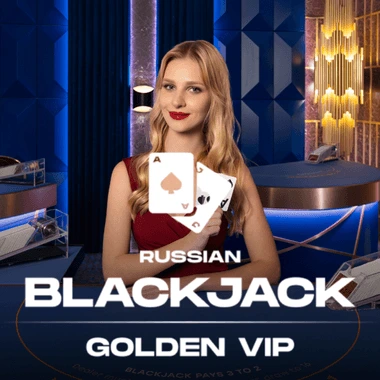 Golden Russian Blackjack VIP game tile